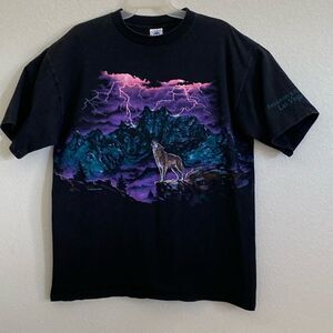 HL MILLER Total Tee Men’s Black Medium Thick PreShrunk Cotton Vintage T Shirt XL